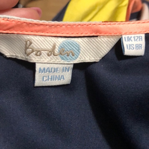 Boden stripe dress size 8 - Picture 6 of 7